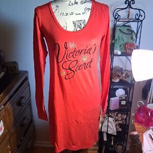 Victoria's Secret Bold Red Nightgown Size XS